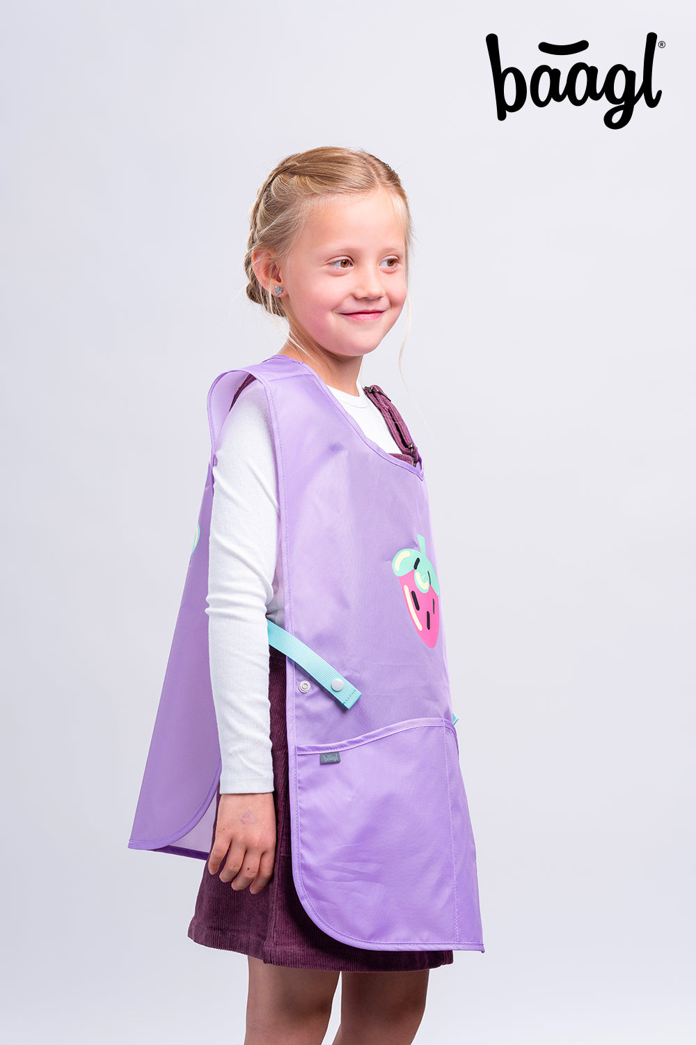 baagl-aprons-lavender-tablier-enfant-lavande-lavable-2-poches image 6