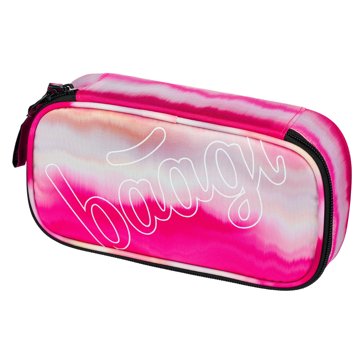 baagl-pink-trousse-scolaire-vide-rose-1-compartiment image 1