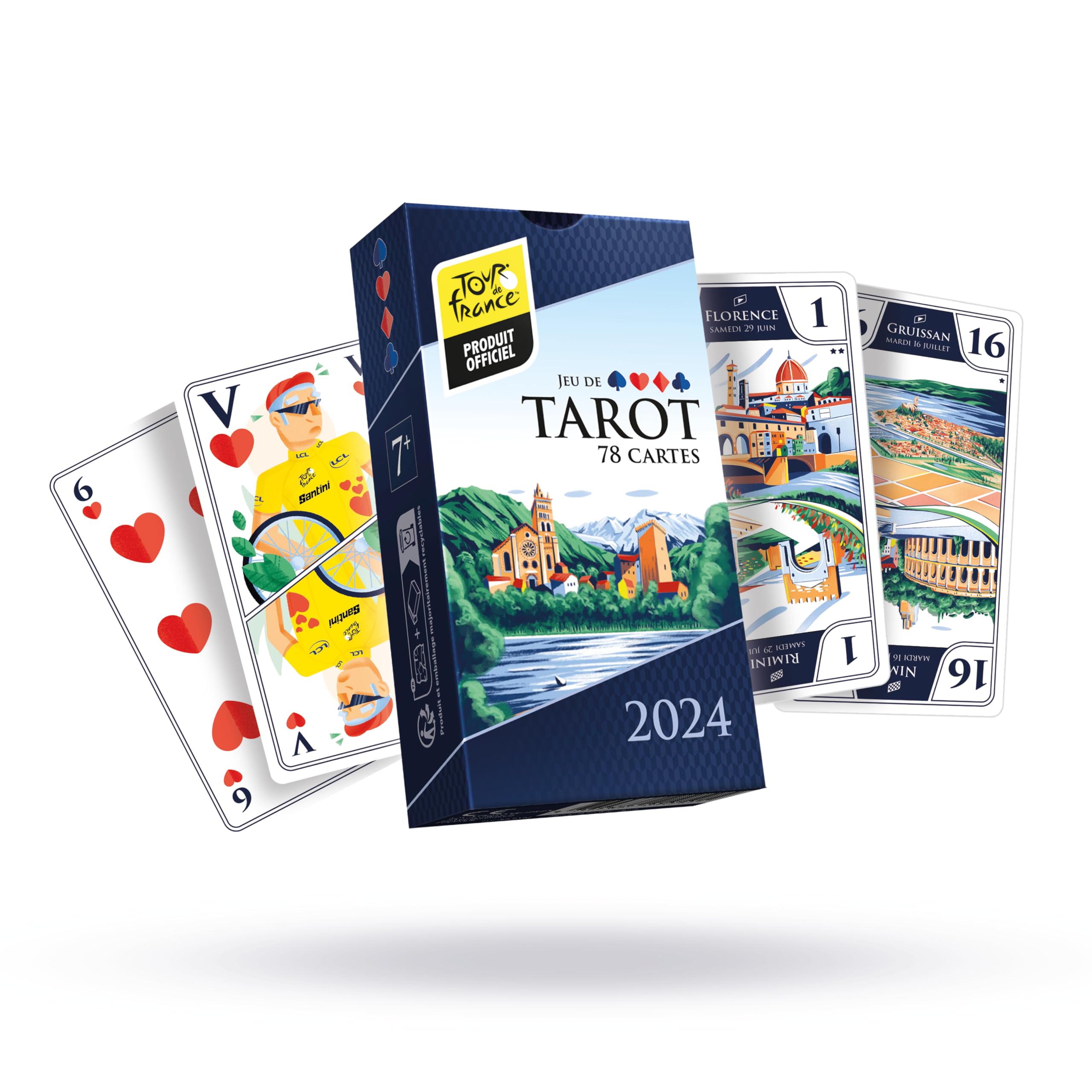 tour-de-france-tarot-officiel-2024-jeu-cartes-78-dition-limit-e image 1