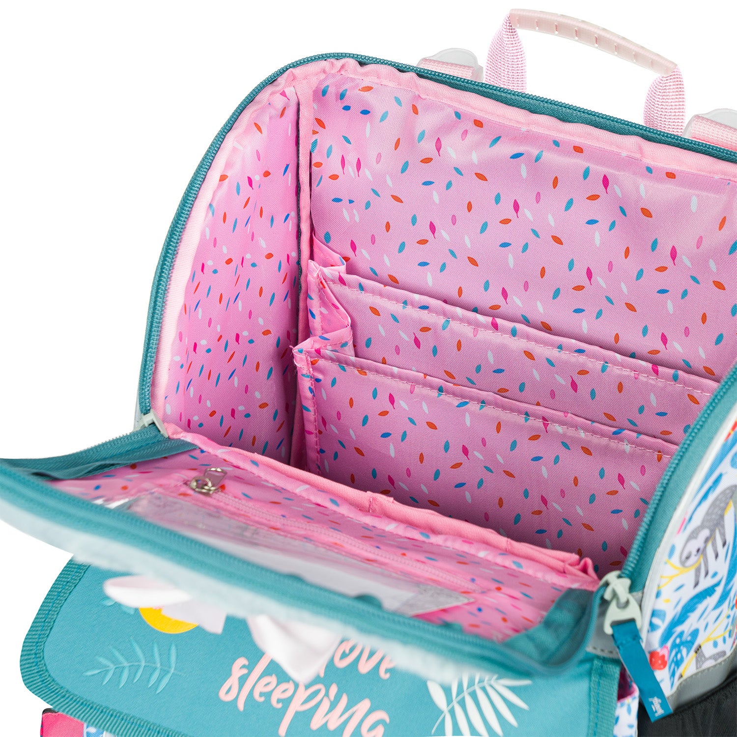 baagl-zippy-sloth-cartable-fille-rigide-18-litres-cp image 7