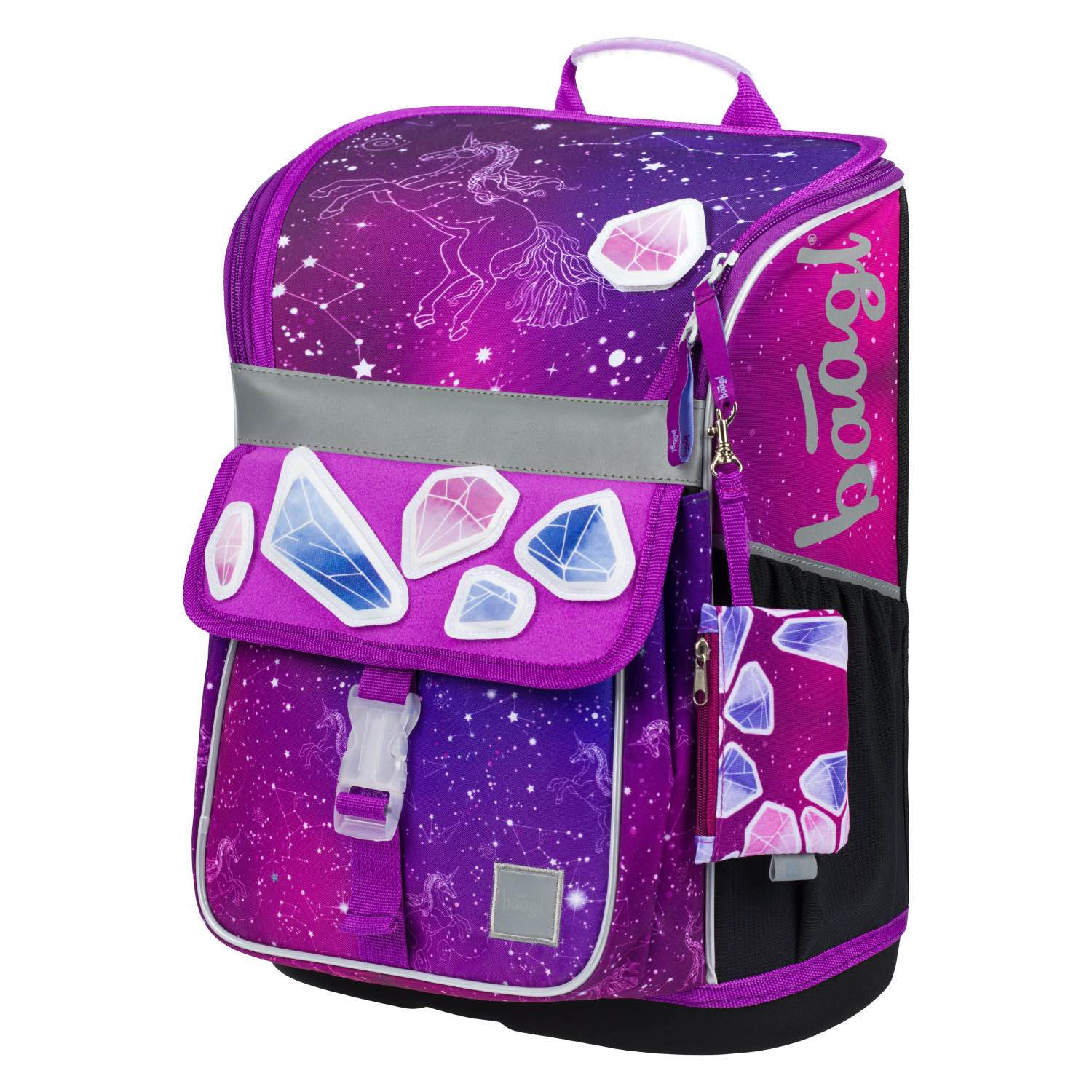 baagl-zippy-unicorn-universe-set-scolaire-licorne-ergonomique image 3
