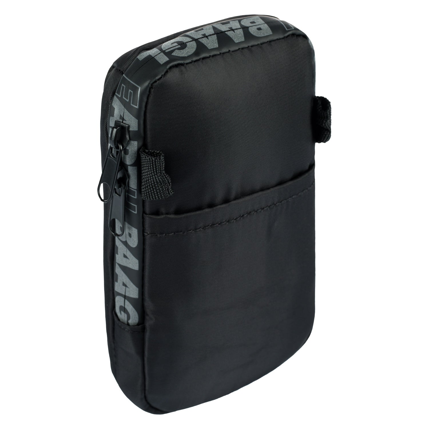 baagl-black-pochette-t-l-phone-bandouli-re-noire image 3