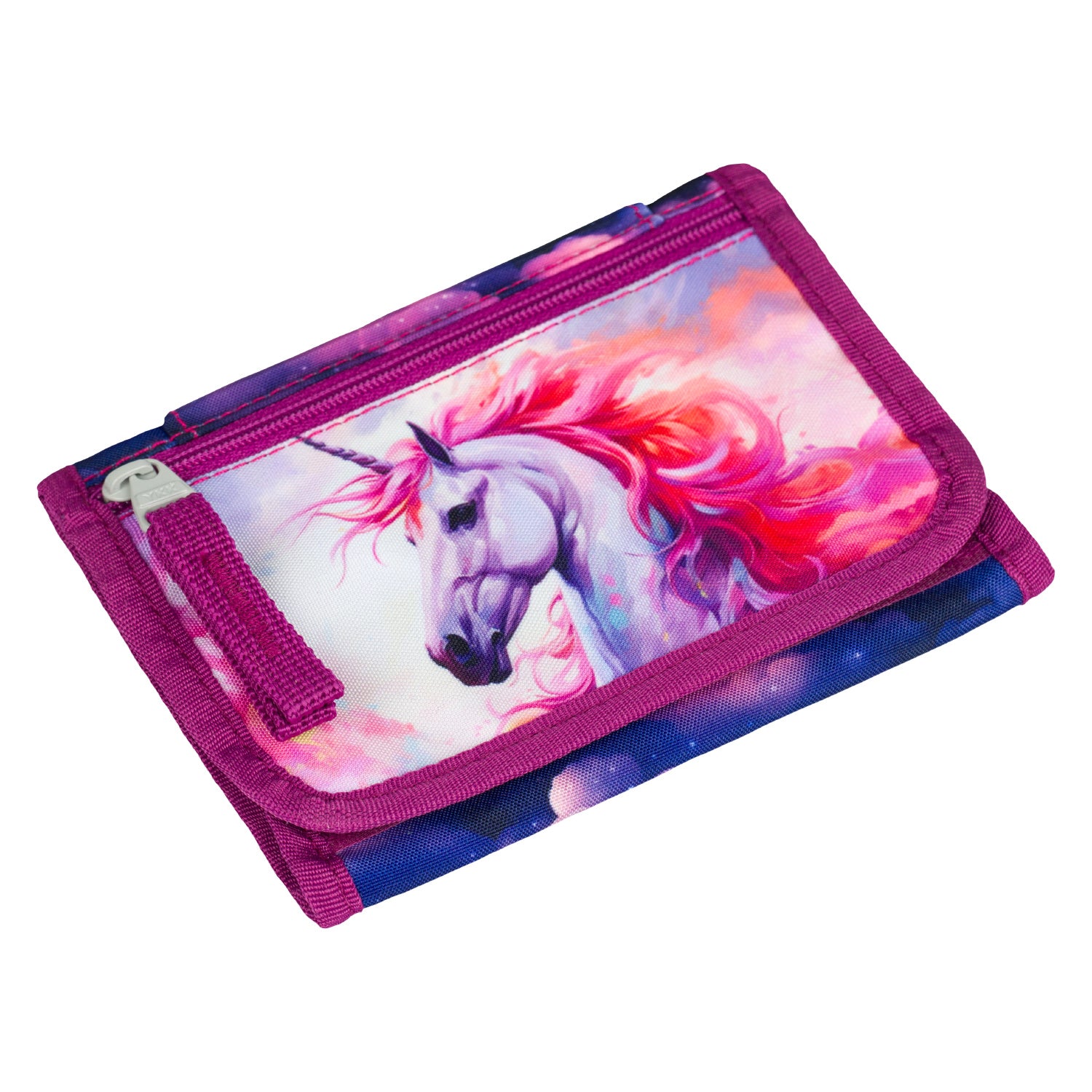 baagl-royal-unicorn-portefeuille-enfant-scratch-cordon image 2