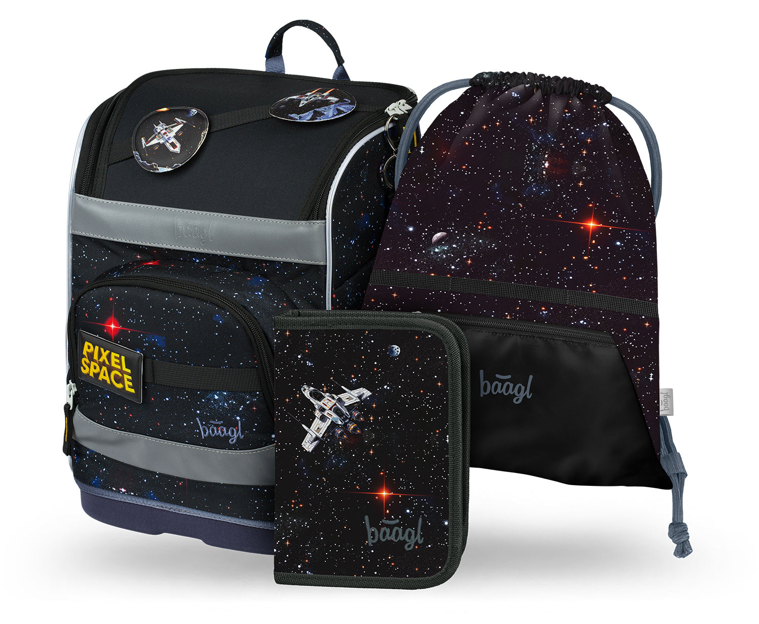 baagl-zippy-plus-pixel-space-cartable-cp-21-l-gar-on image 1