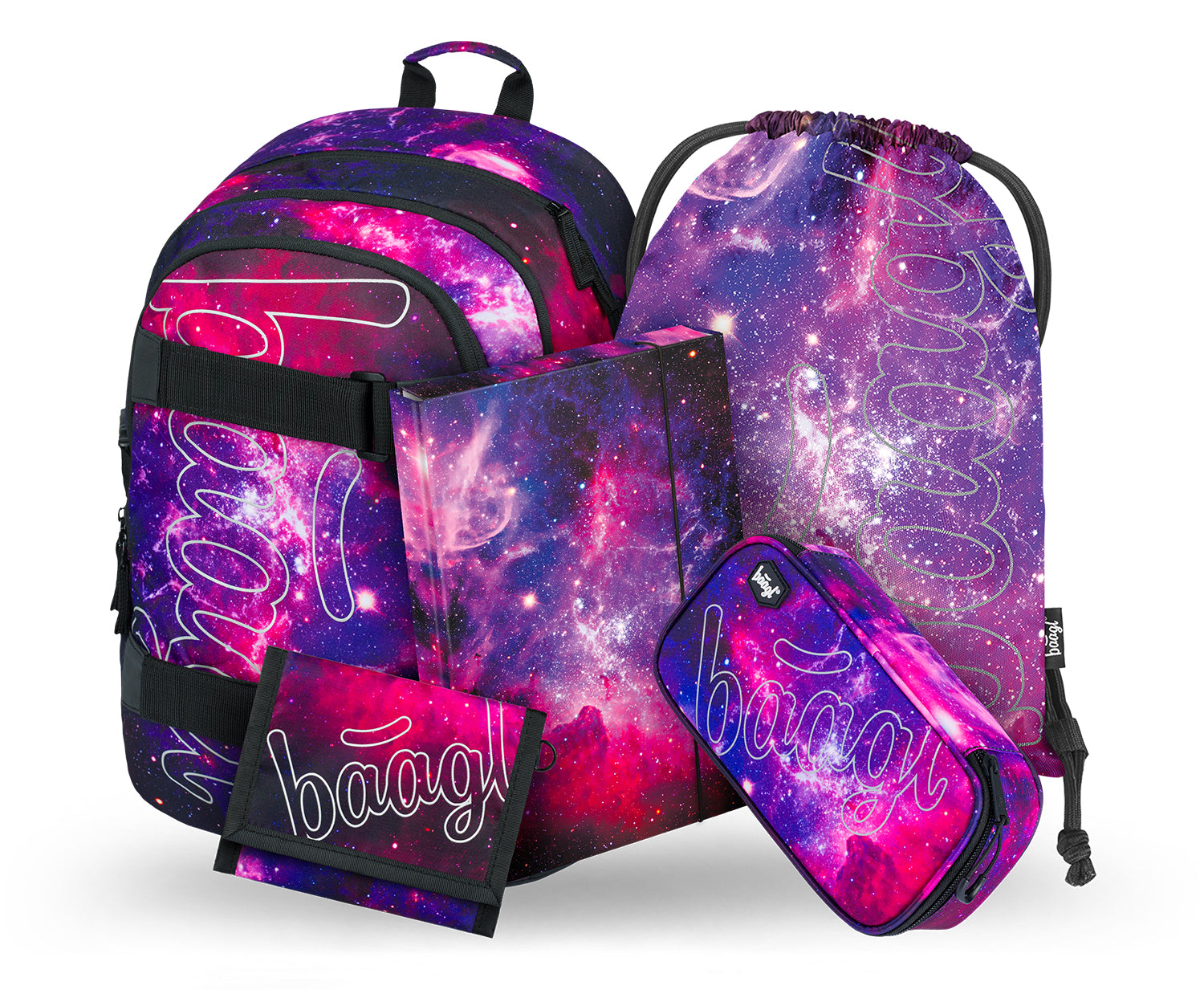 baagl-skate-galaxy-ii-ensemble-cartable-5-pi-ces image 1