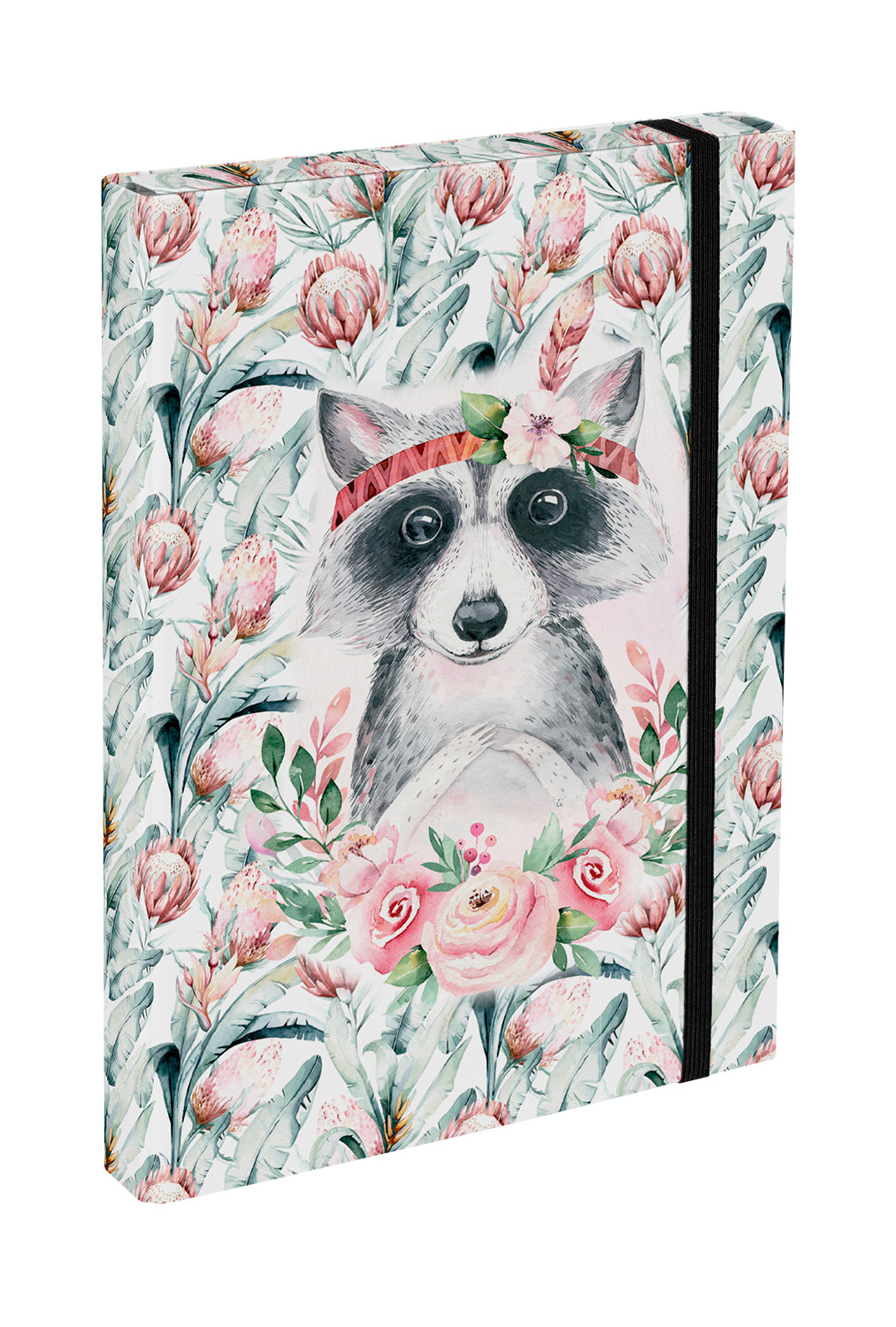 baagl-raccoon-chemise-lastiques-a4-raton-laveur image 1