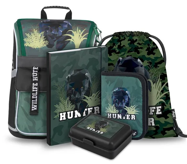 baagl-zippy-panther-ii-set-cartable-gar-on-18-l image 1