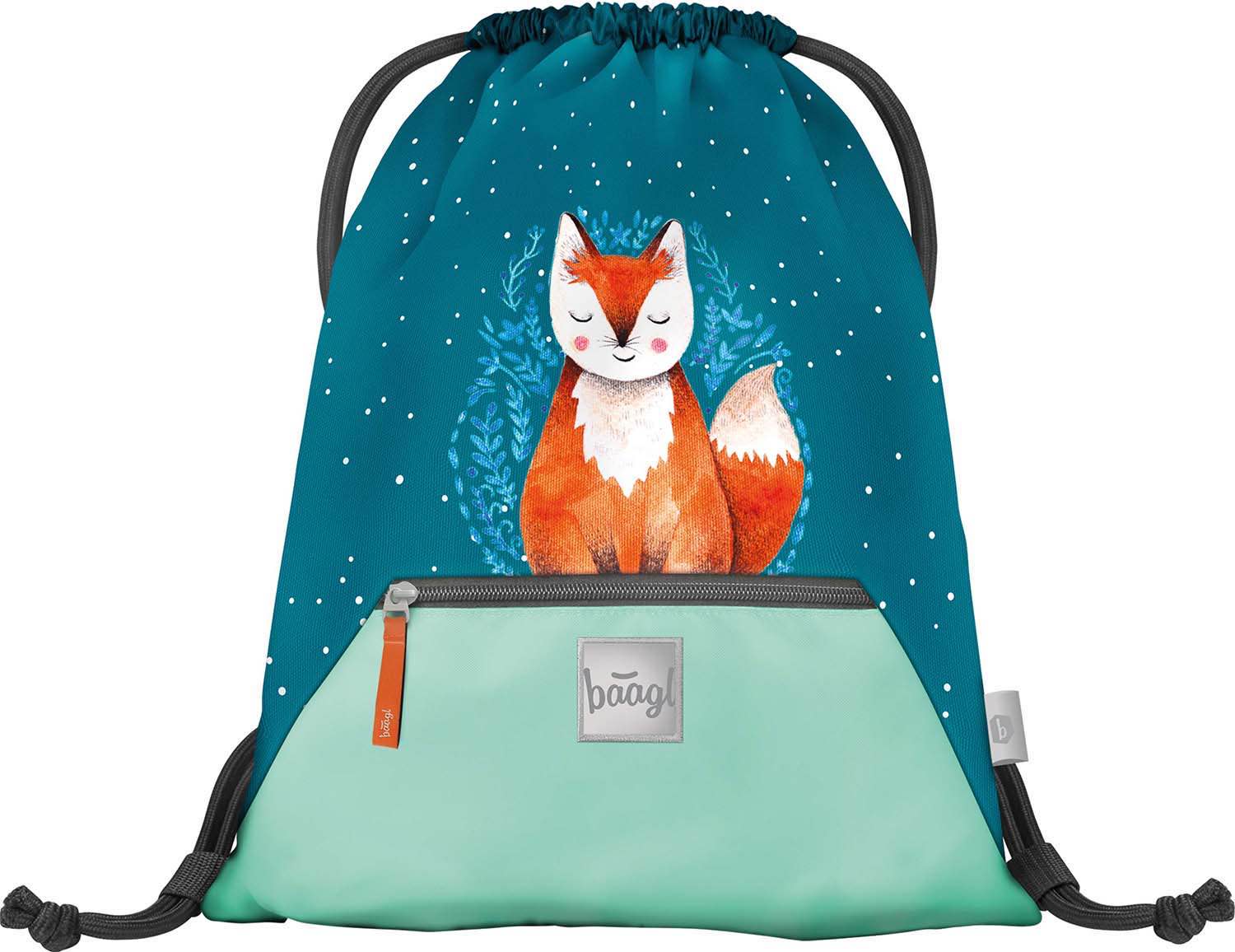 baagl-fox-sac-de-sport-renard-poche-zip image 1
