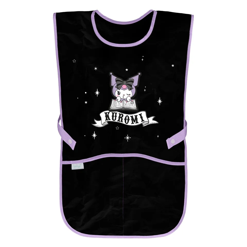 baagl-kuromi-fortune-dream-tablier-enfant-lavable image 1