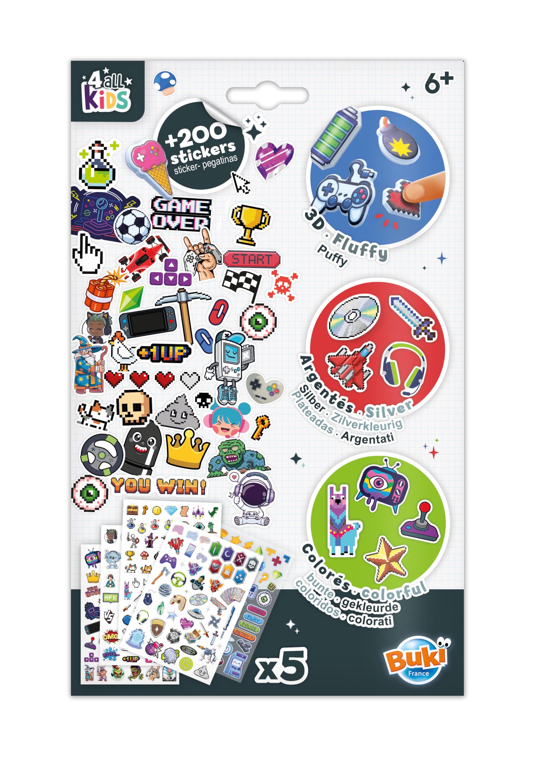 buki-cr-atif-et-beaut-pochette-stickers-gaming-fk019-200-pi-ces image 2