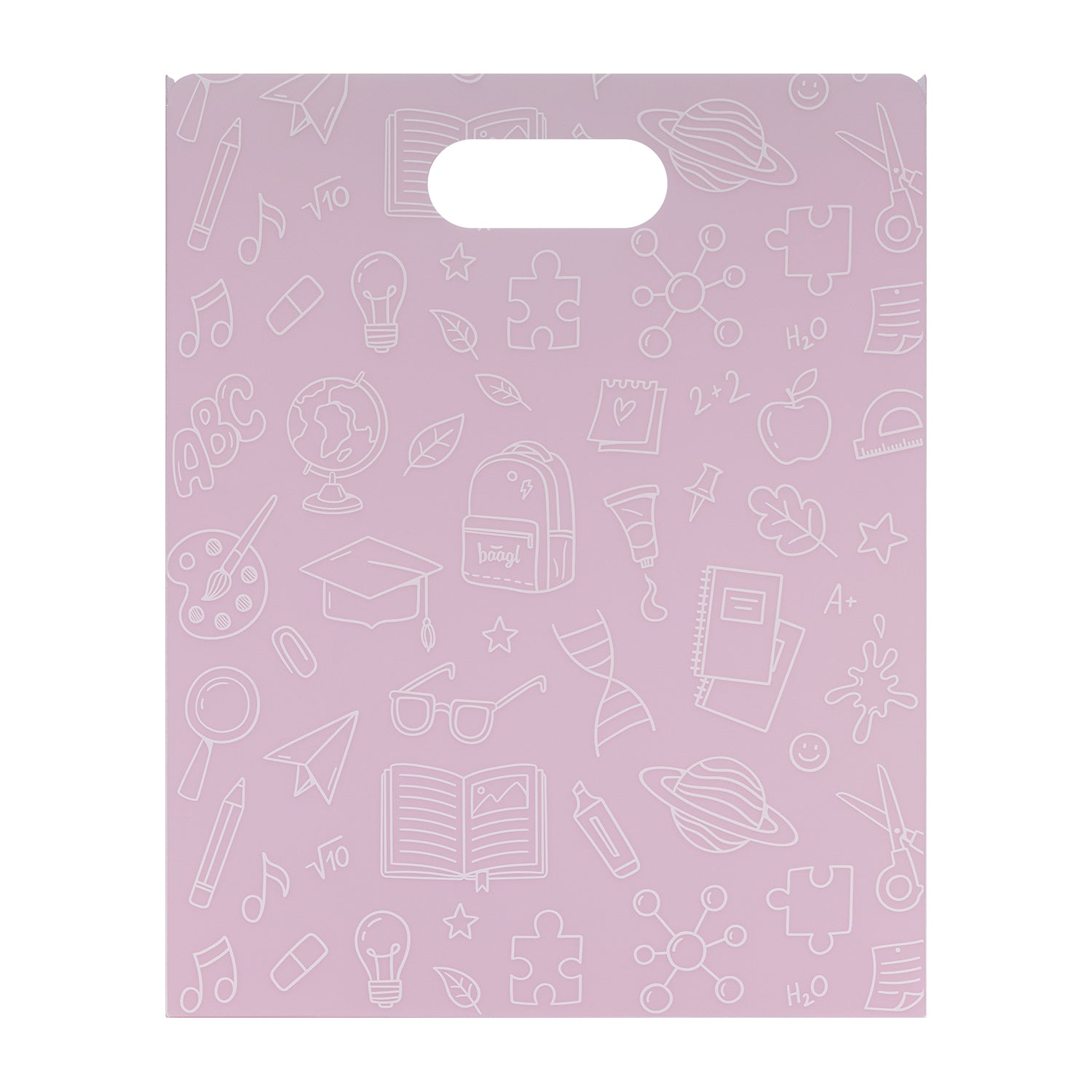 baagl-school-chemise-porte-documents-rose image 3