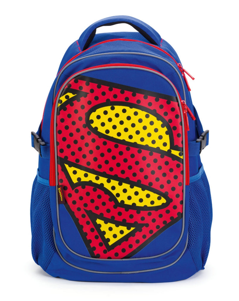 baagl-superman-pop-sac-dos-gar-on-2-poches-housse image 8