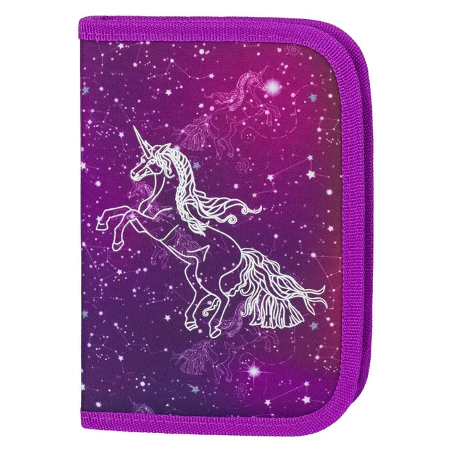 baagl-unicorn-universe-trousse-scolaire-simple-vide image 1