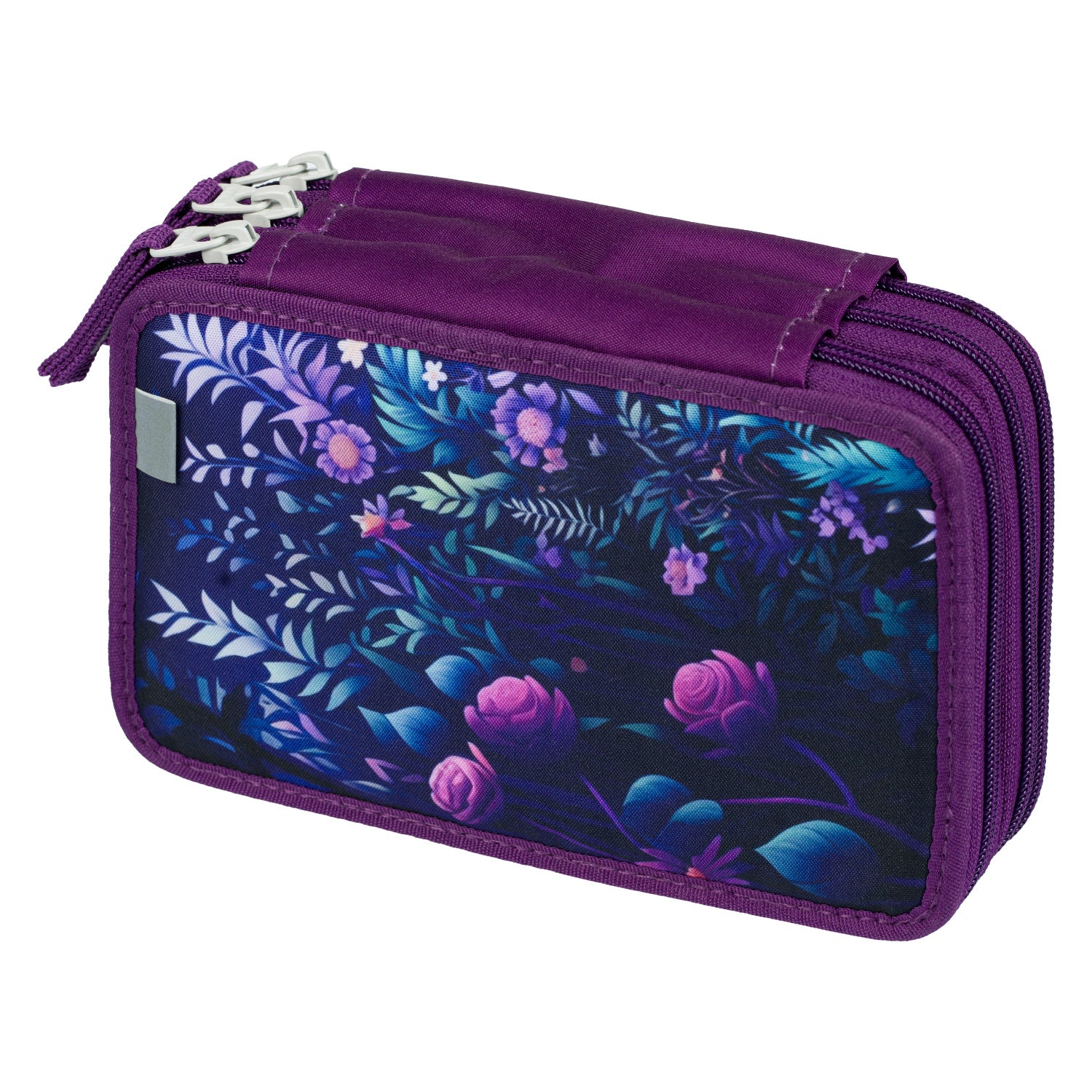baagl-jungle-panda-trousse-scolaire-triple-3-zip image 2