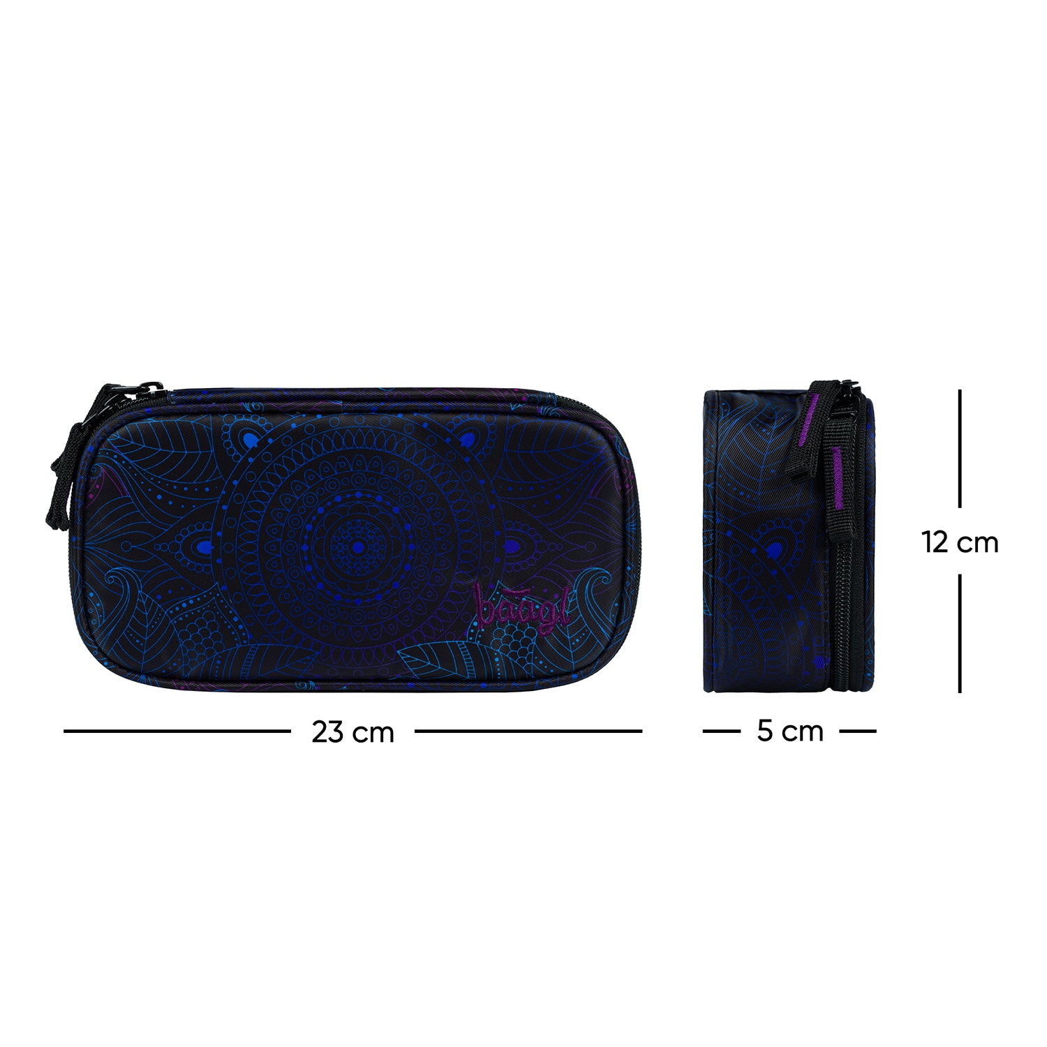 baagl-zen-trousse-scolaire-tui-rigide-vide-ykk image 4