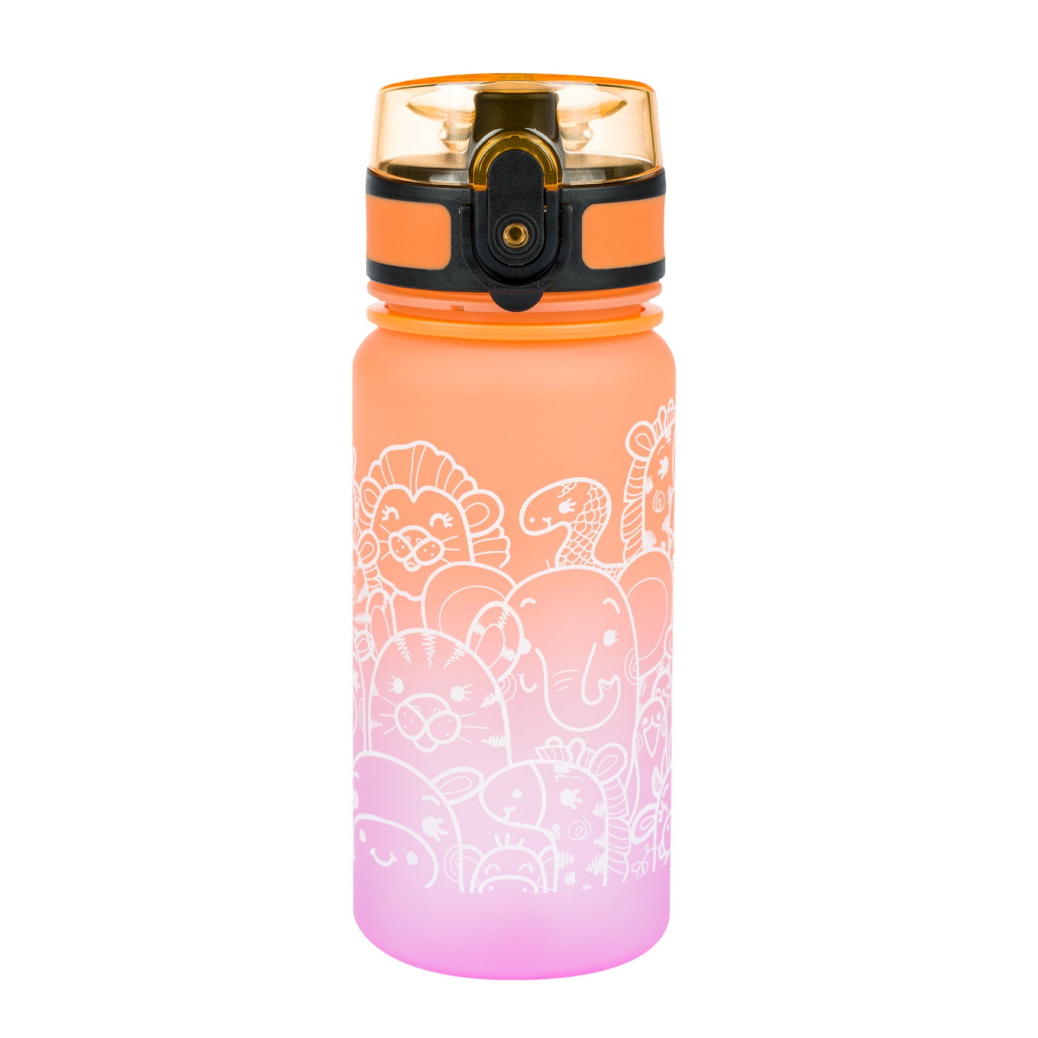 baagl-drinking-bottles-gourde-gradient-animals-350-ml image 2