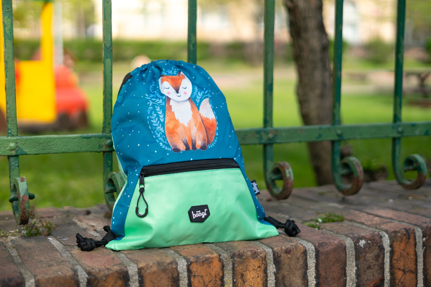baagl-foxie-sac-de-gym-poche-zipp-e-renard image 5
