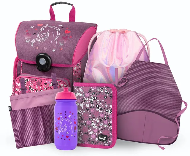 baagl-school-sets-horses-ii-cartable-cheval-fille-18-l image 1