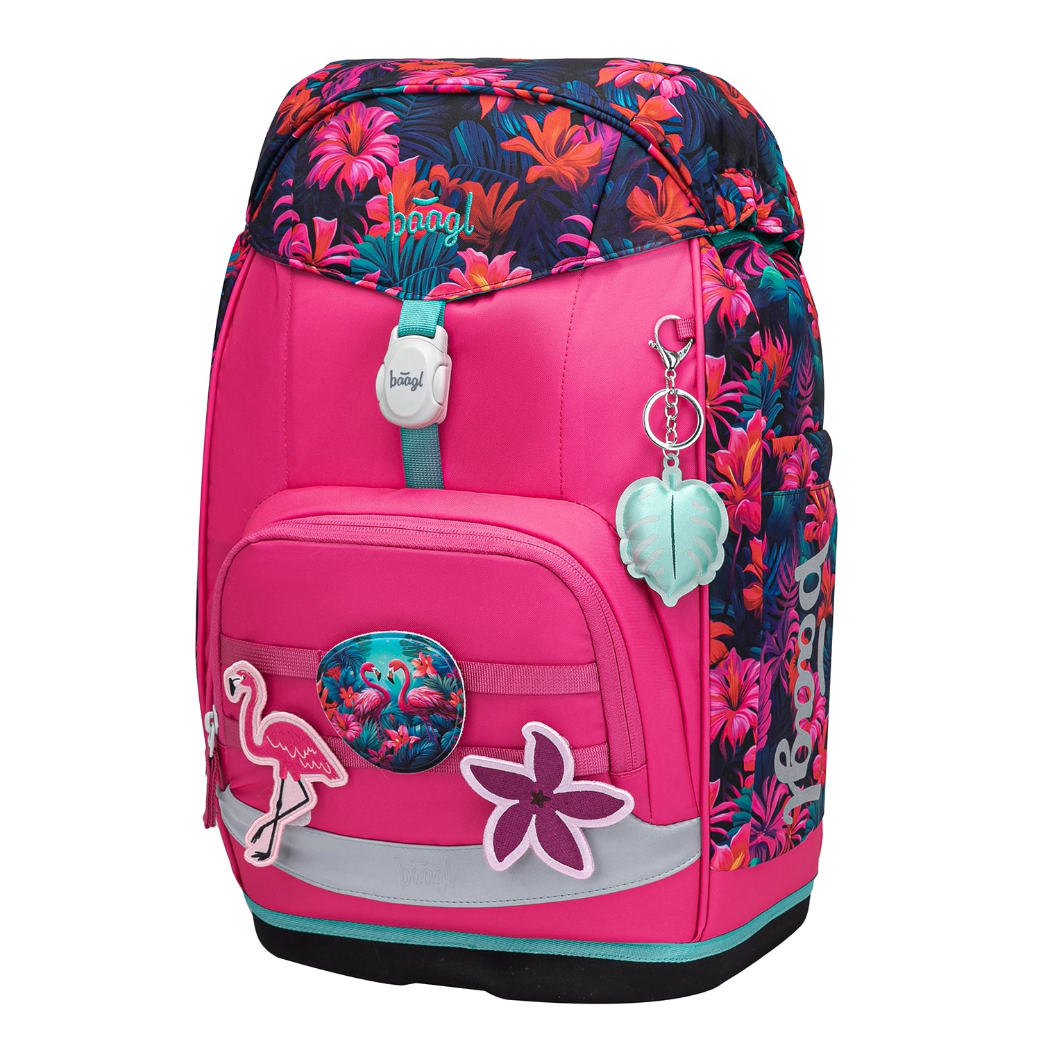 baagl-airy-plus-flamingos-cartable-ergonomique-fille-cp image 2