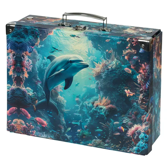 baagl-dolphin-mallette-cole-pliable-dauphin image 1