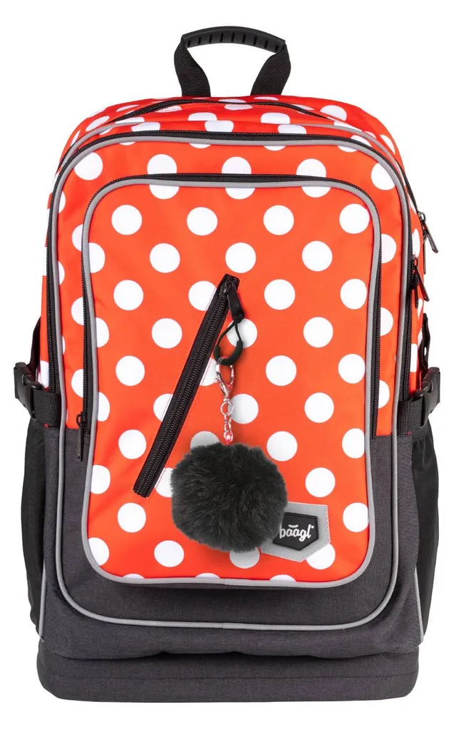 baagl-cubic-dots-sac-dos-29-l-pois-noirs image 1