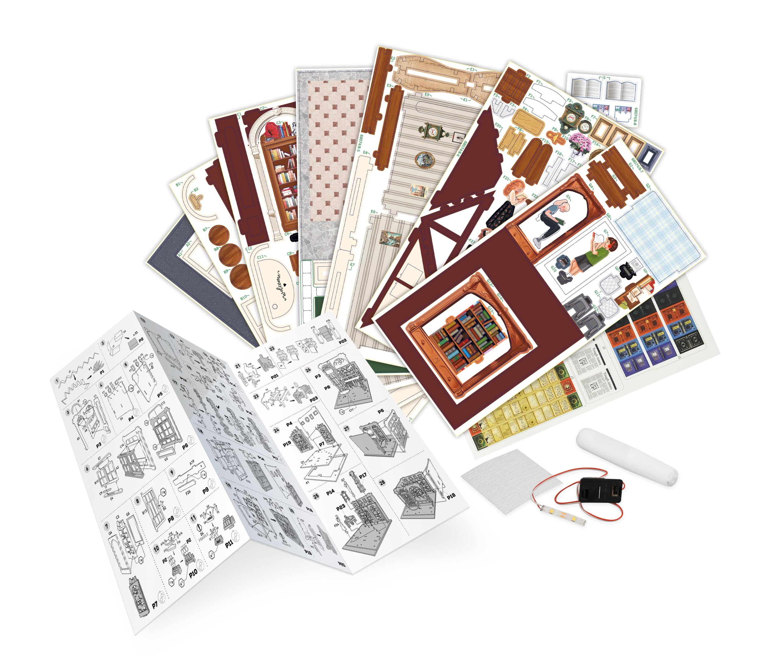 buki-espace-diorama-librairie-maquette-bois-led-148-pi-ces image 3