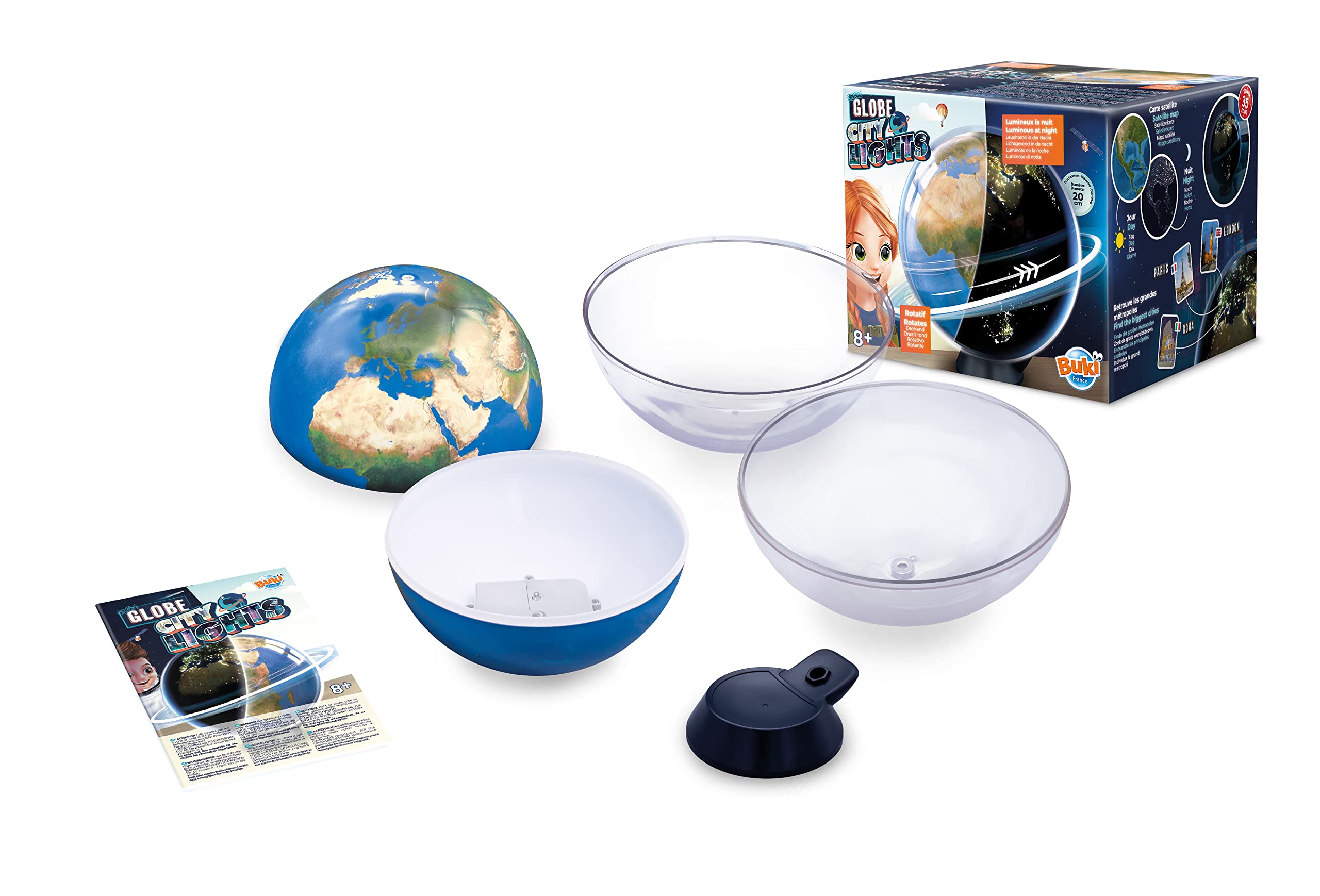 buki-espace-globe-citylight-terrestre-lumineux-jour-nuit-20-cm image 3