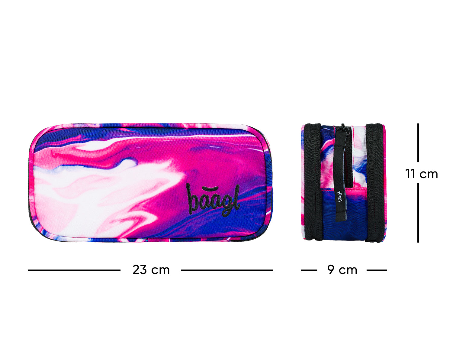 baagl-student-plum-trousse-scolaire-3-compartiments-fille image 7