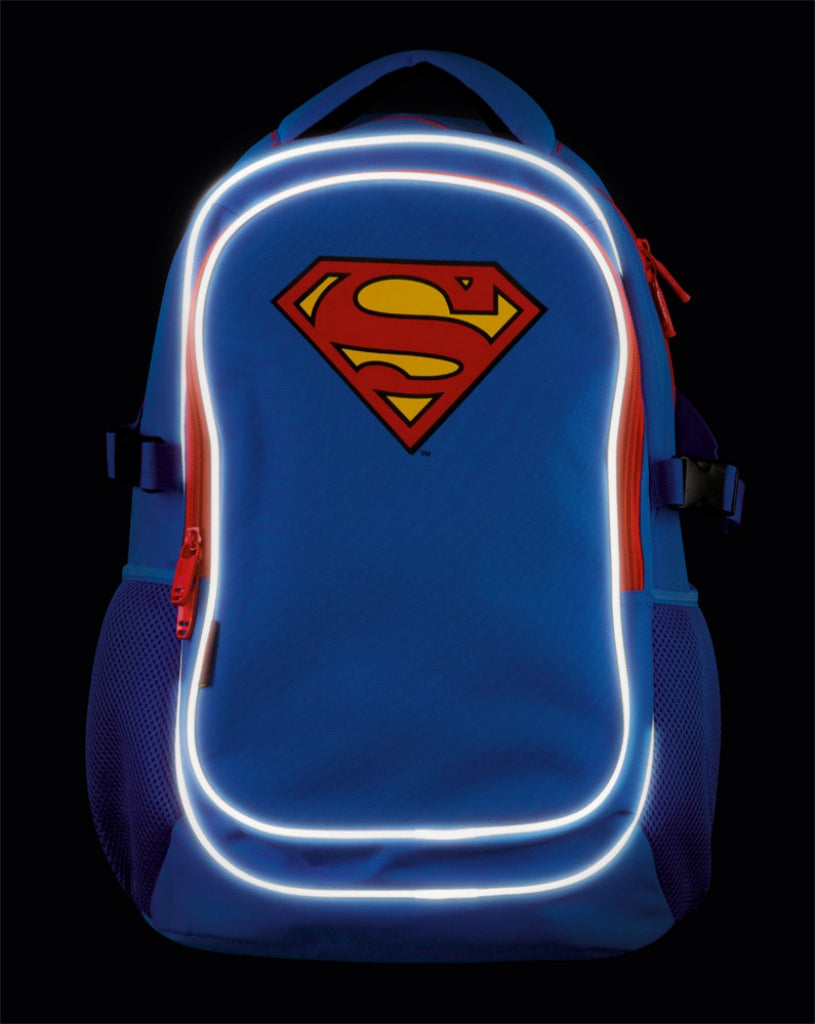 baagl-superman-sac-dos-gar-on-poncho-pluie-original image 5
