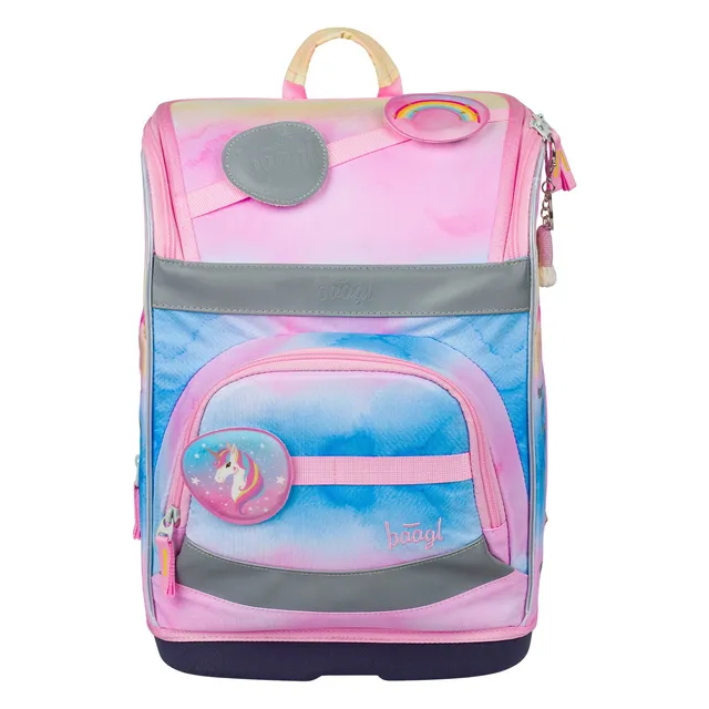 baagl-zippy-plus-cartable-rainbow-unicorn-21-l-fille image 1