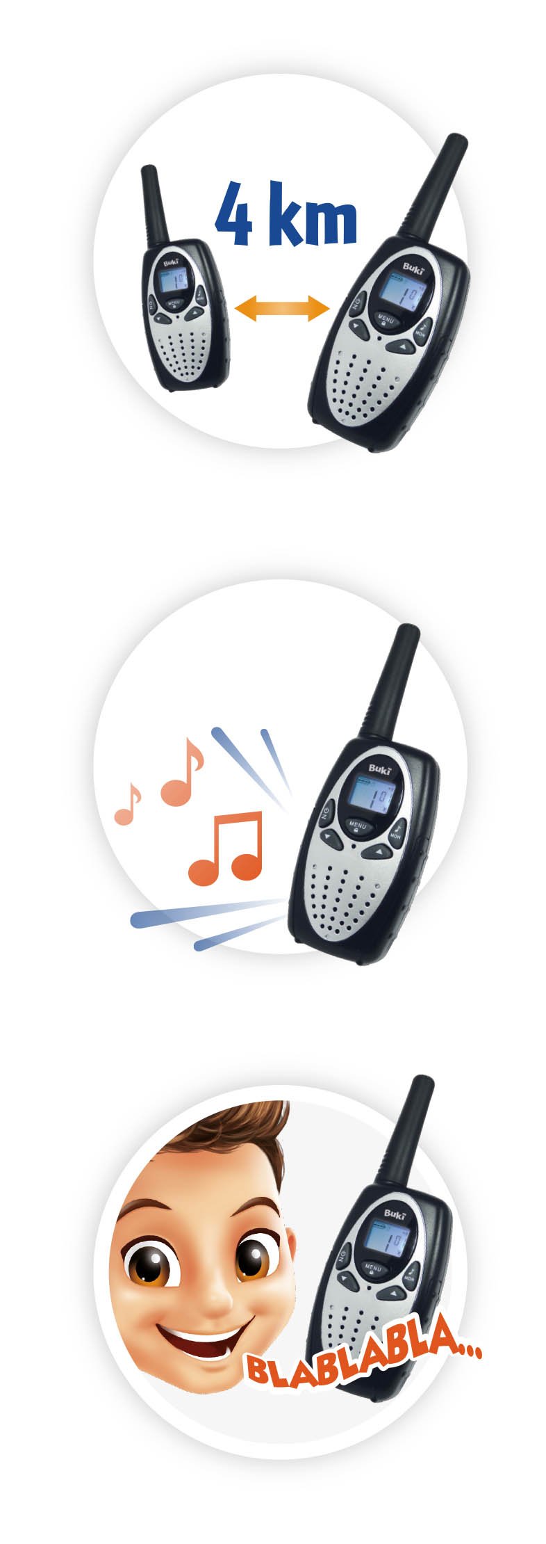 buki-nature-tw02-talkie-walkie-rechargeable-classic image 8