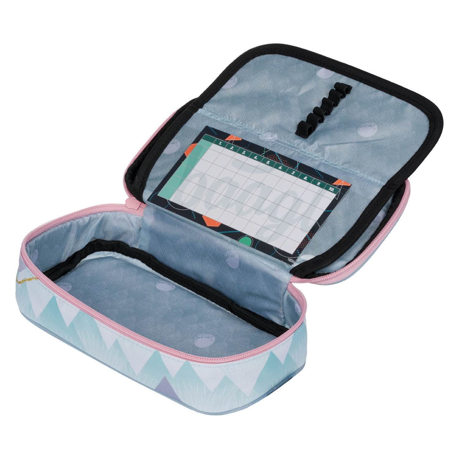 baagl-moon-trousse-scolaire-rigide-vide-motif-fille image 2