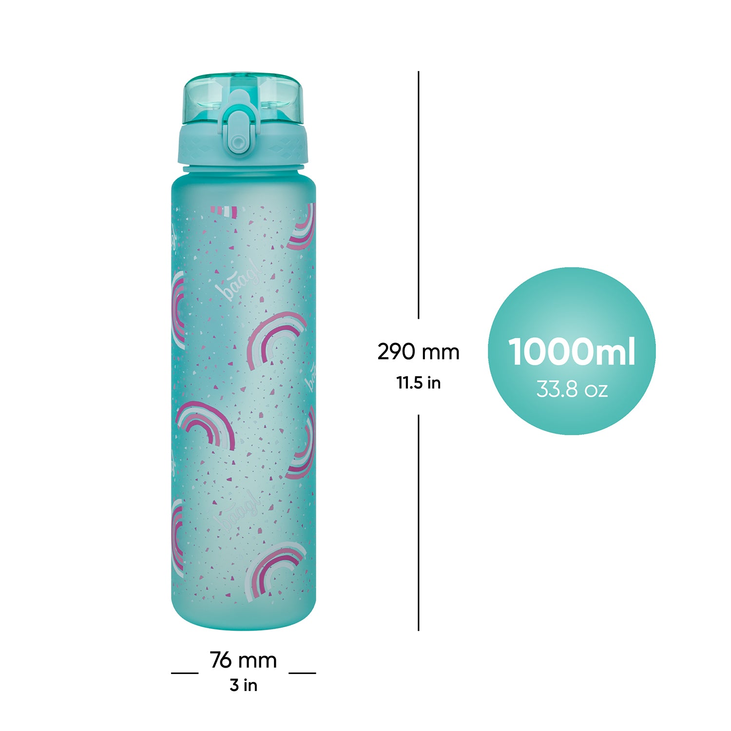 baagl-rainbow-gourde-tritan-1000-ml-sans-bpa-tanche image 6