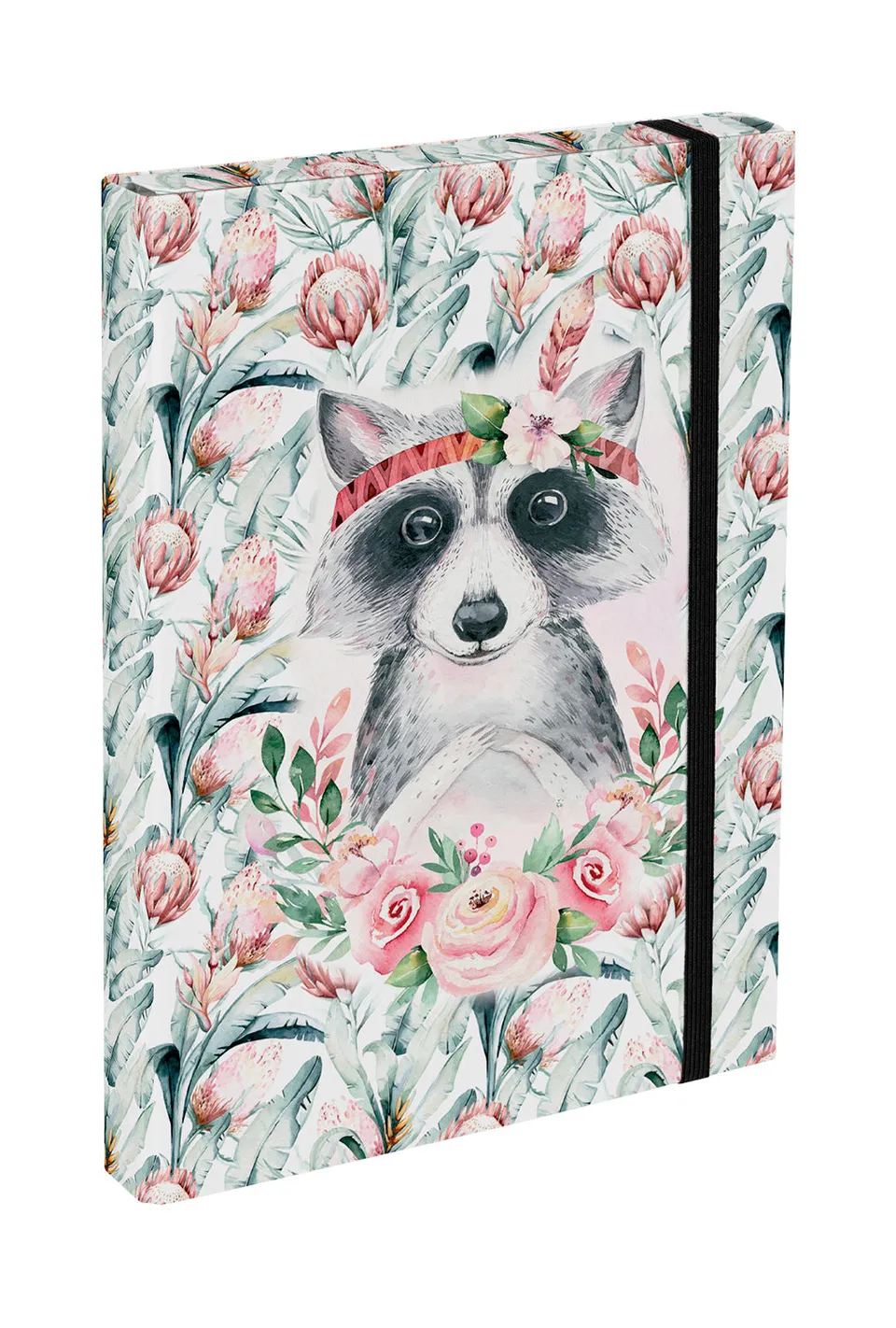 baagl-raccoon-chemise-lastiques-a4-raton-laveur image 1