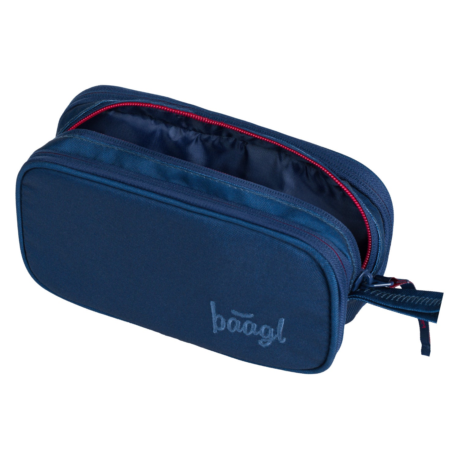 baagl-student-trousse-tudiant-bleu-marine-3-zips image 4