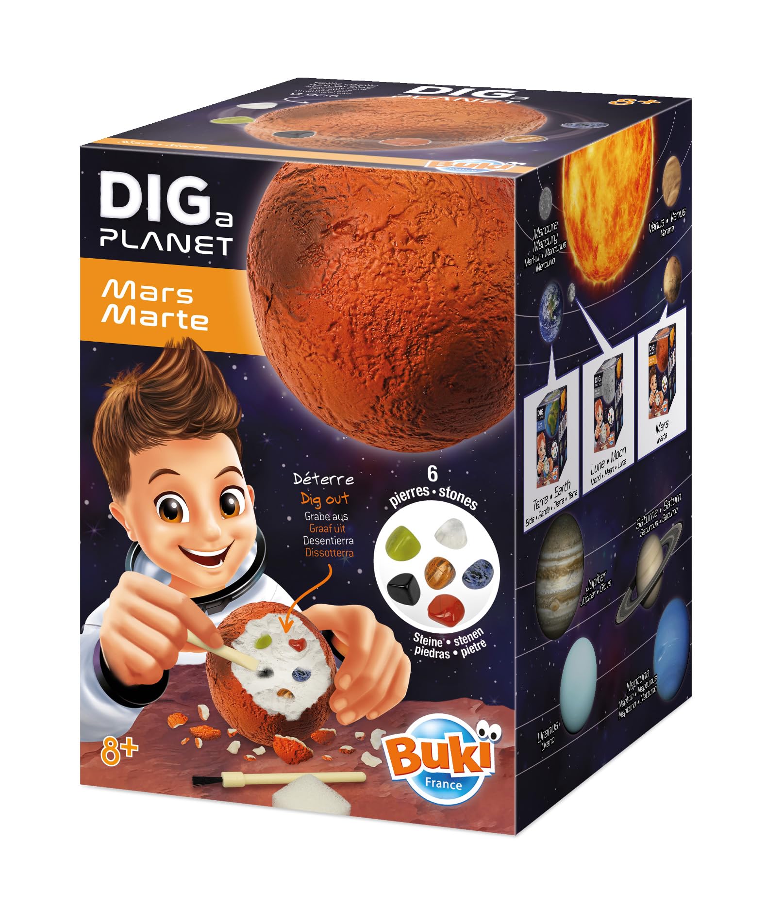 buki-espace-dig-planet-mars-kit-fouille-6-pierres-v-ritables image 2