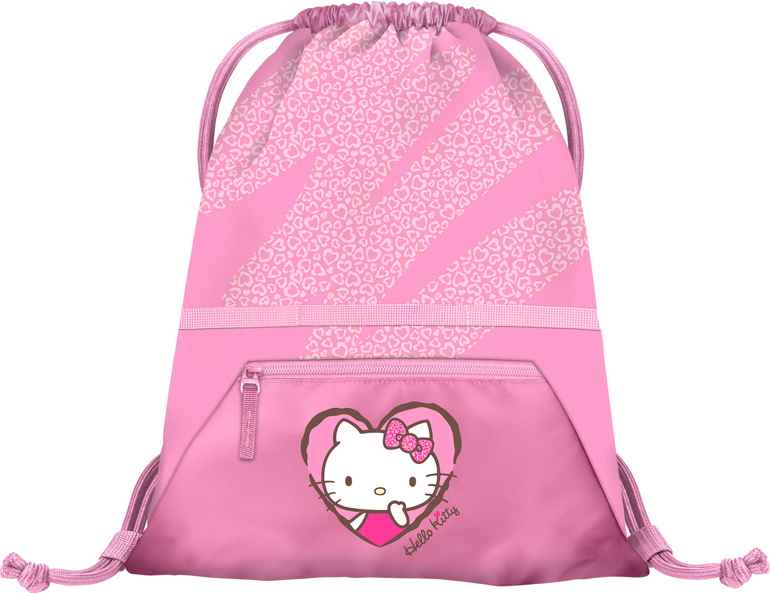baagl-hello-kitty-sweet-leopard-sac-gym-recycl-zip image 1
