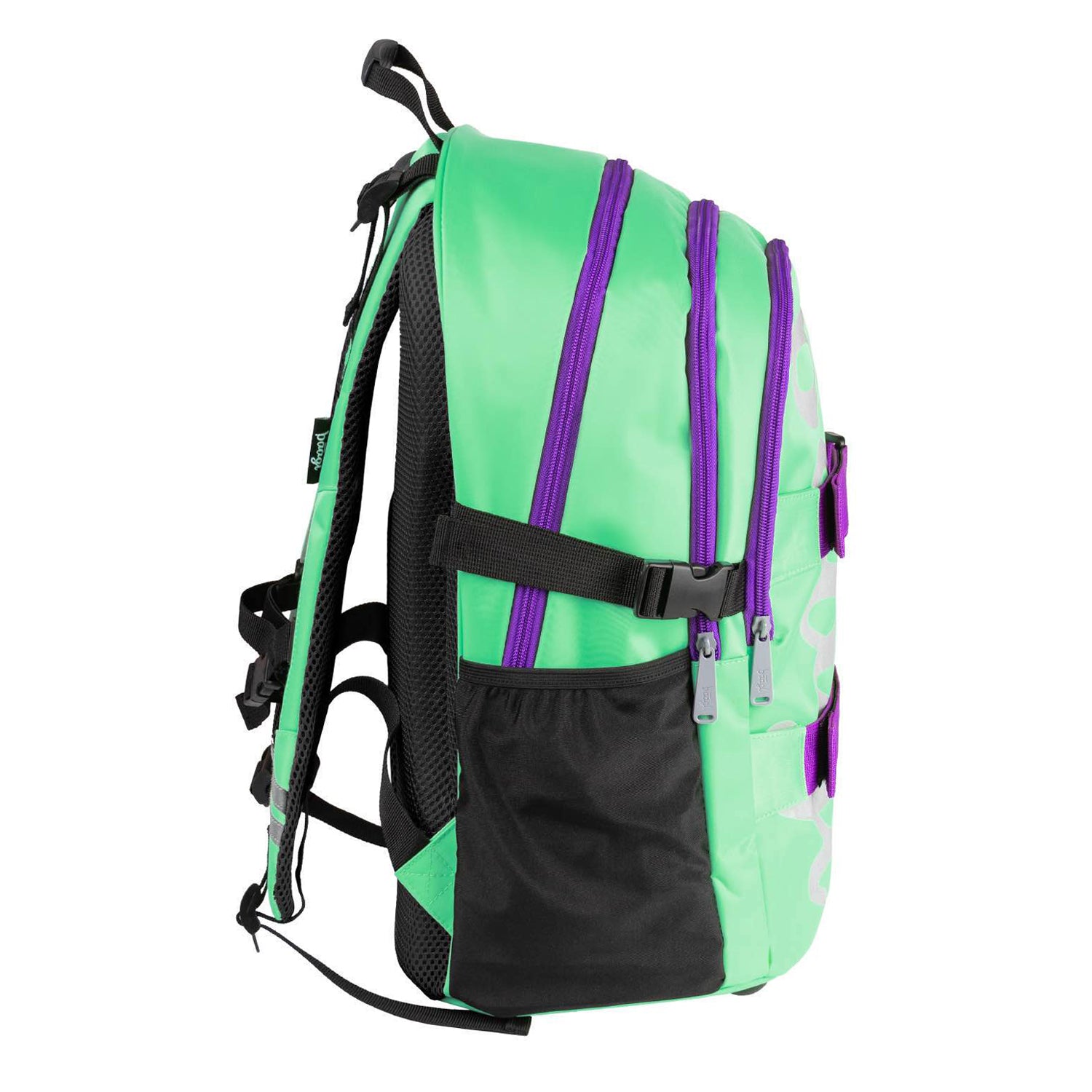 baagl-skate-mint-sac-dos-25-l-menthe-skateboard image 3