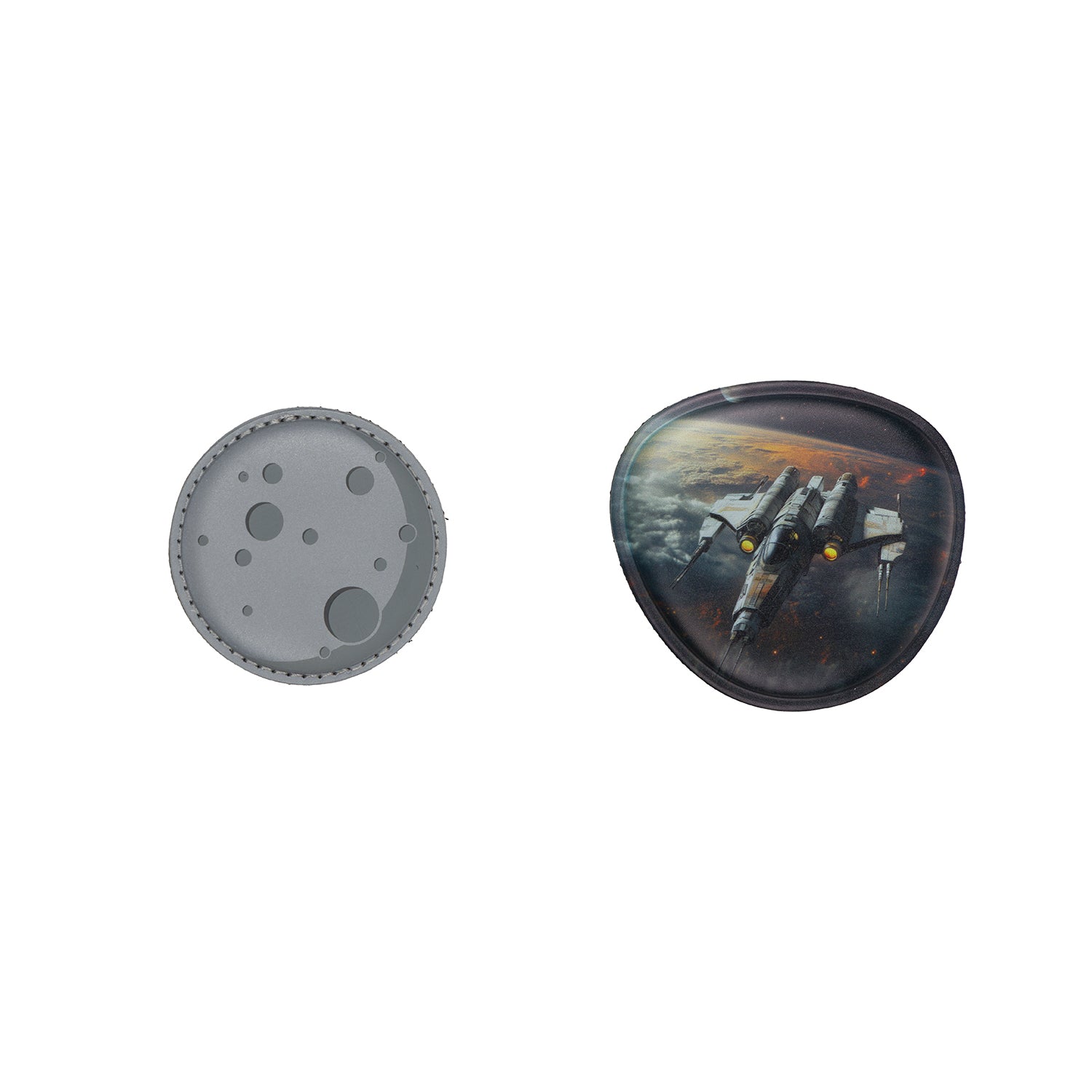 baagl-baaglies-universe-moon-patch-velcro-cartable-2-pcs image 1