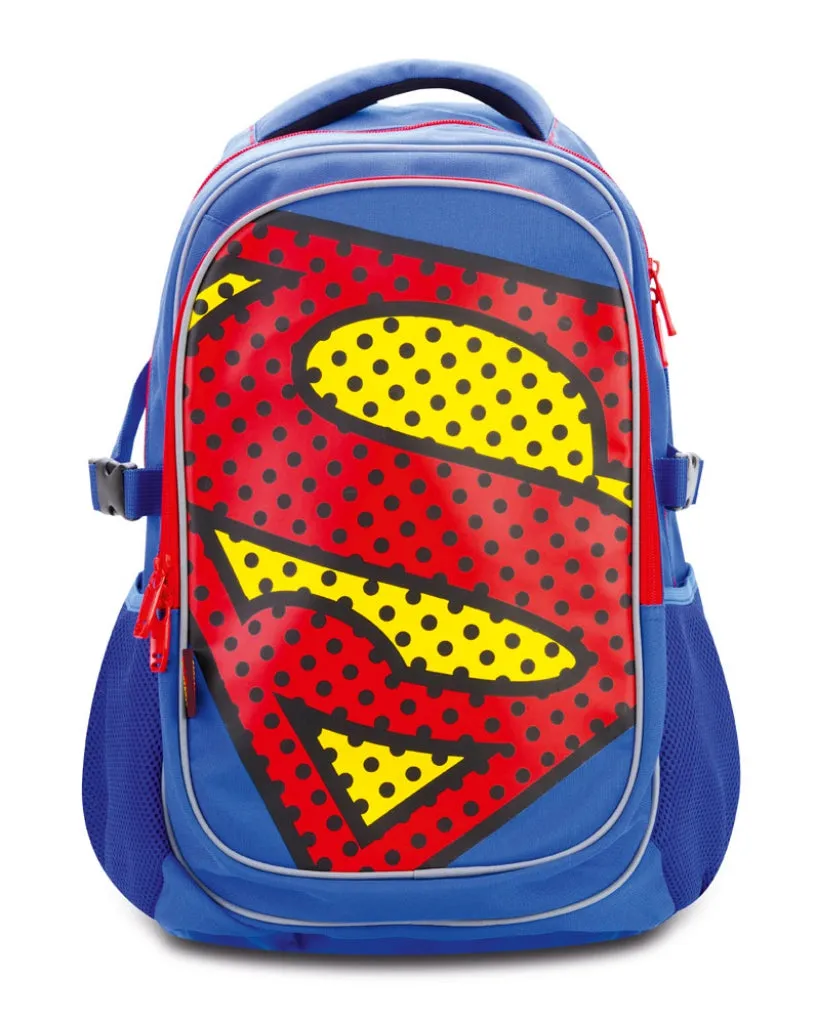 baagl-superman-pop-sac-dos-gar-on-2-poches-housse image 1