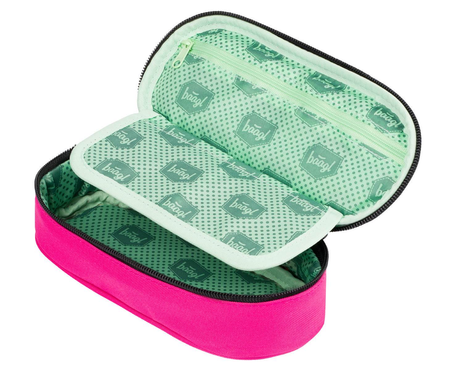 baagl-llama-trousse-scolaire-compacte-rigide-vide image 2
