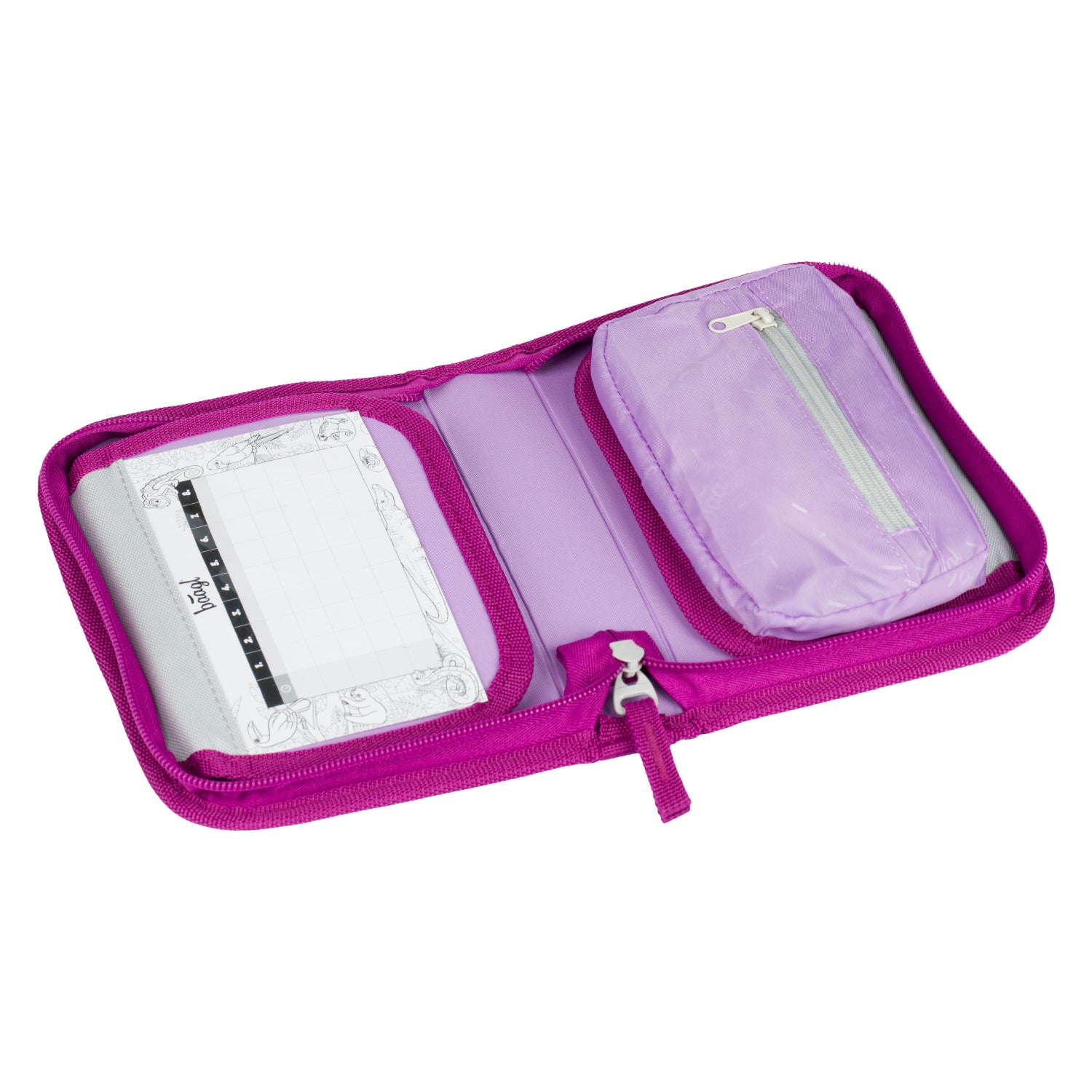 baagl-royal-unicorn-trousse-scolaire-licorne-1-compartiment image 4