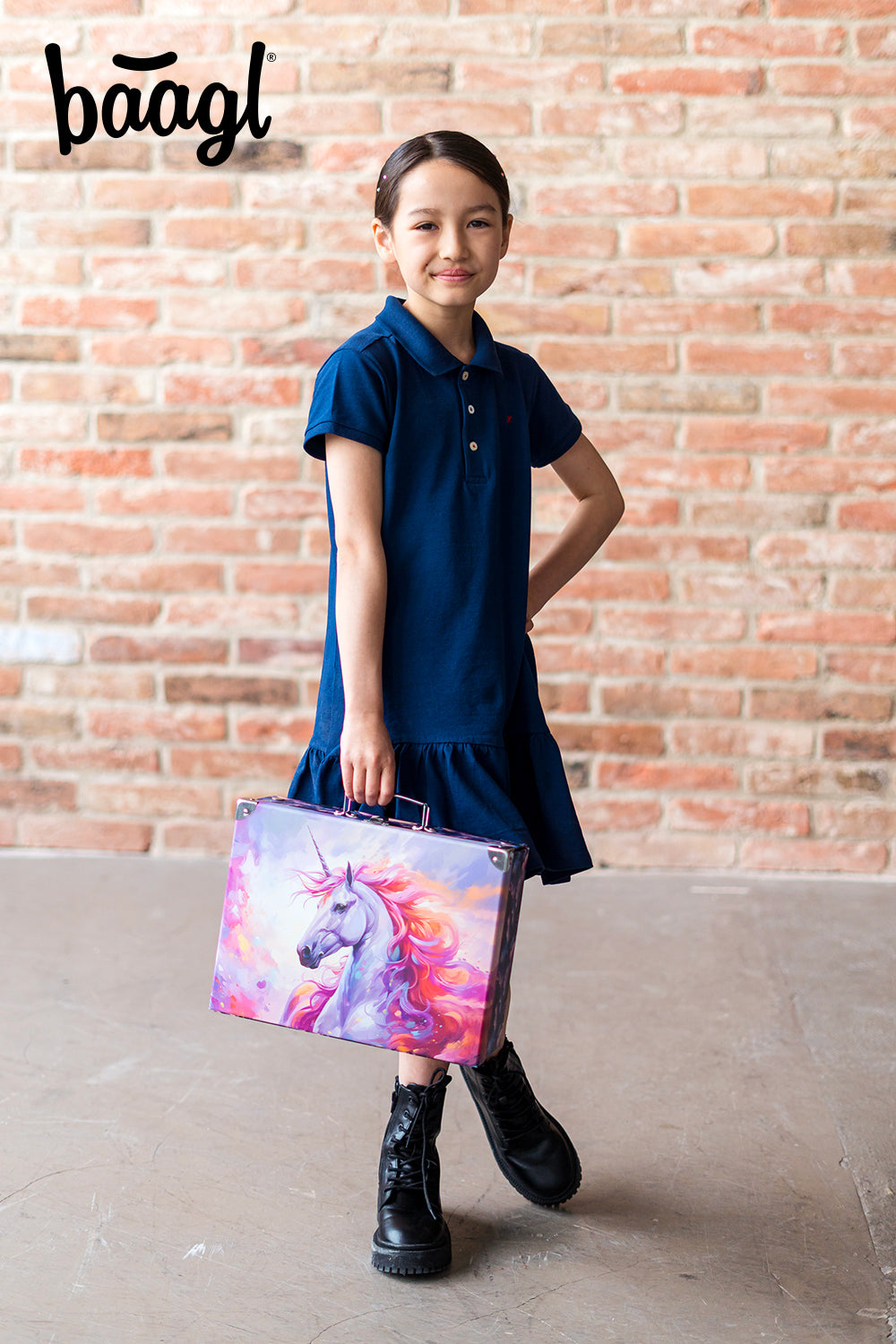 baagl-royal-unicorn-mallette-scolaire-pliable-licorne image 6