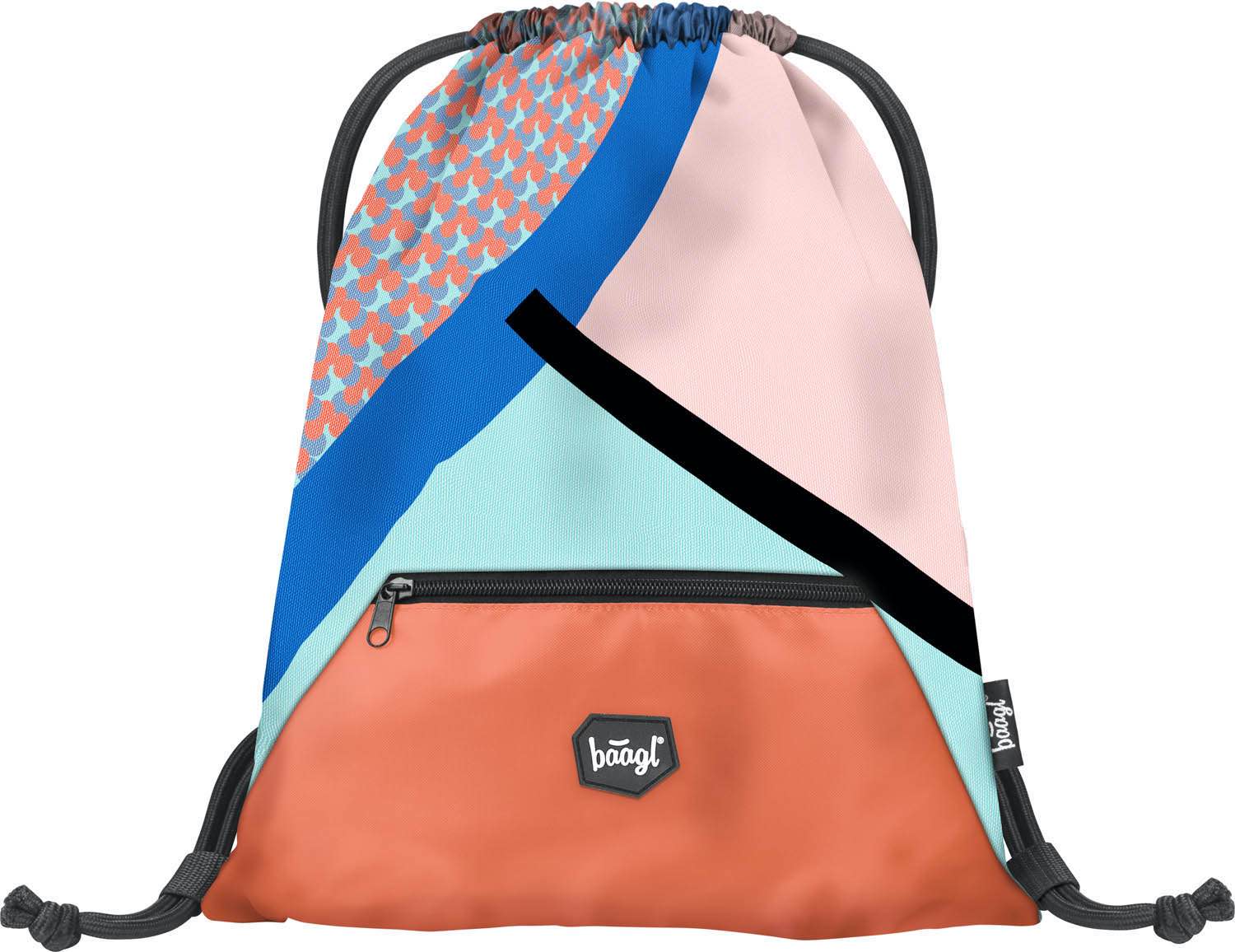 baagl-form-sac-gym-enfant-poche-zip image 1