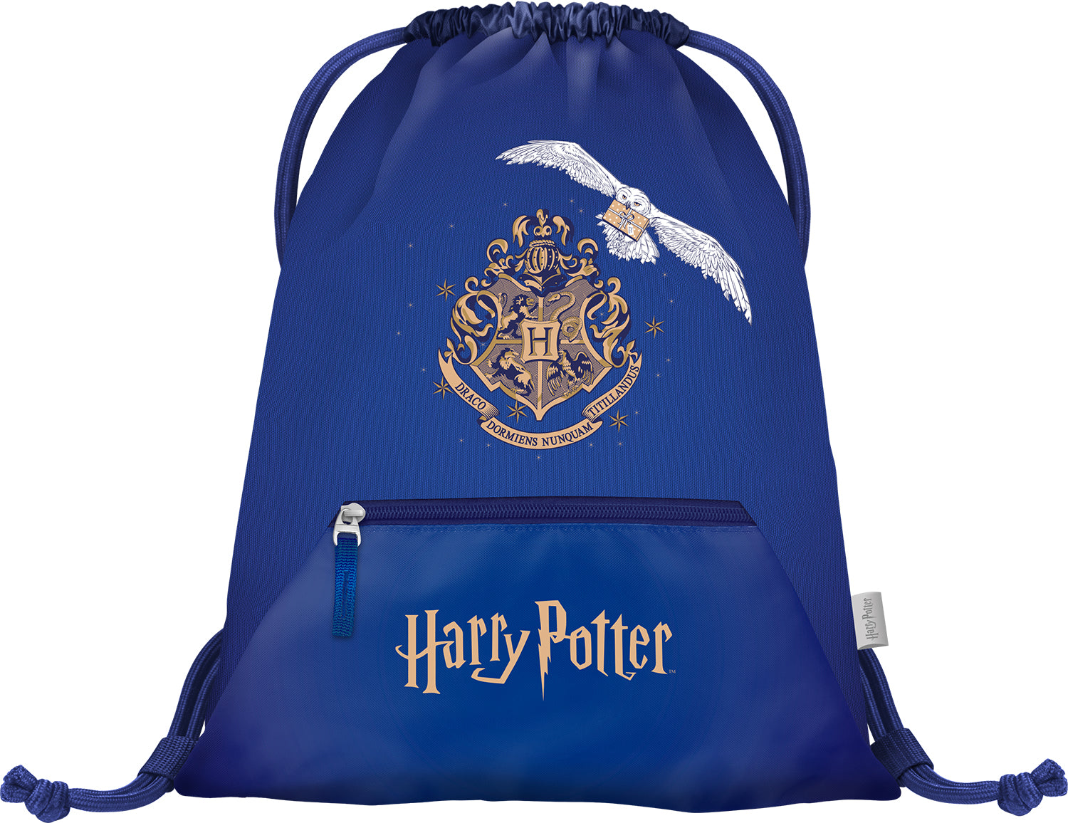 baagl-harry-potter-sac-gym-hogwarts-hedwig-poche-zip image 1