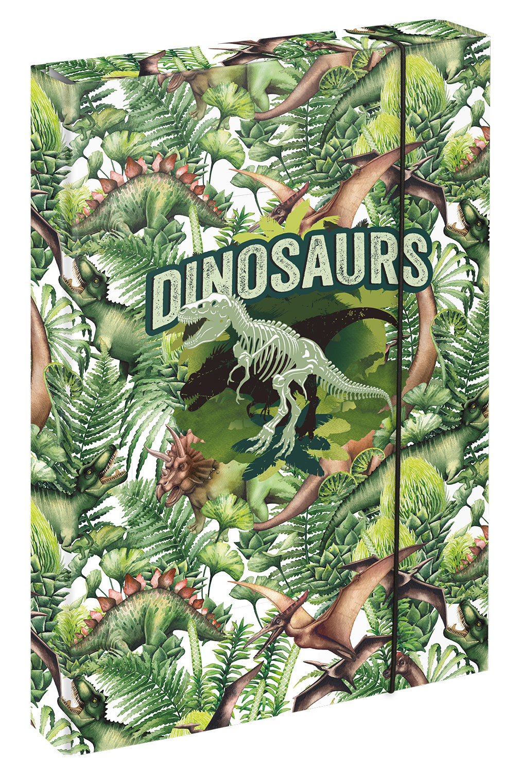 baagl-jumbo-dinosaurs-chemise-a4-lastique-enfant image 1
