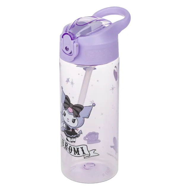baagl-kuromi-fortune-dream-gourde-tritan-500-ml-paille image 1