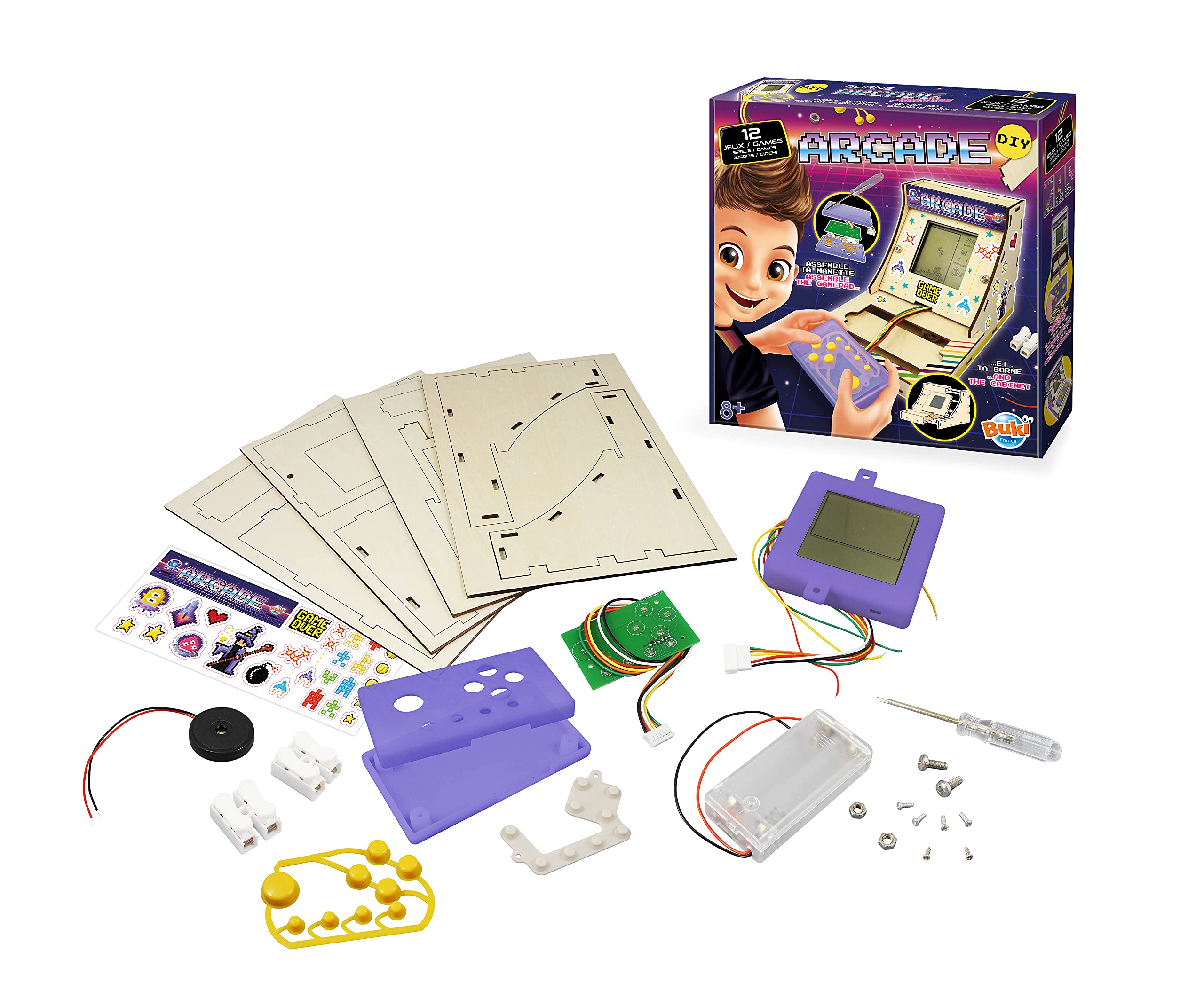 buki-science-borne-d-arcade-12-jeux-montage-8-ans image 2