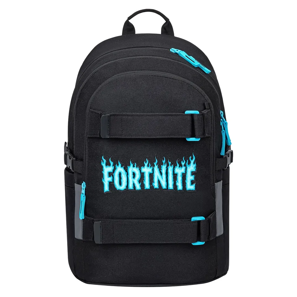 baagl-skate-sac-dos-fortnite-bleu-15-pouces-recycl image 1