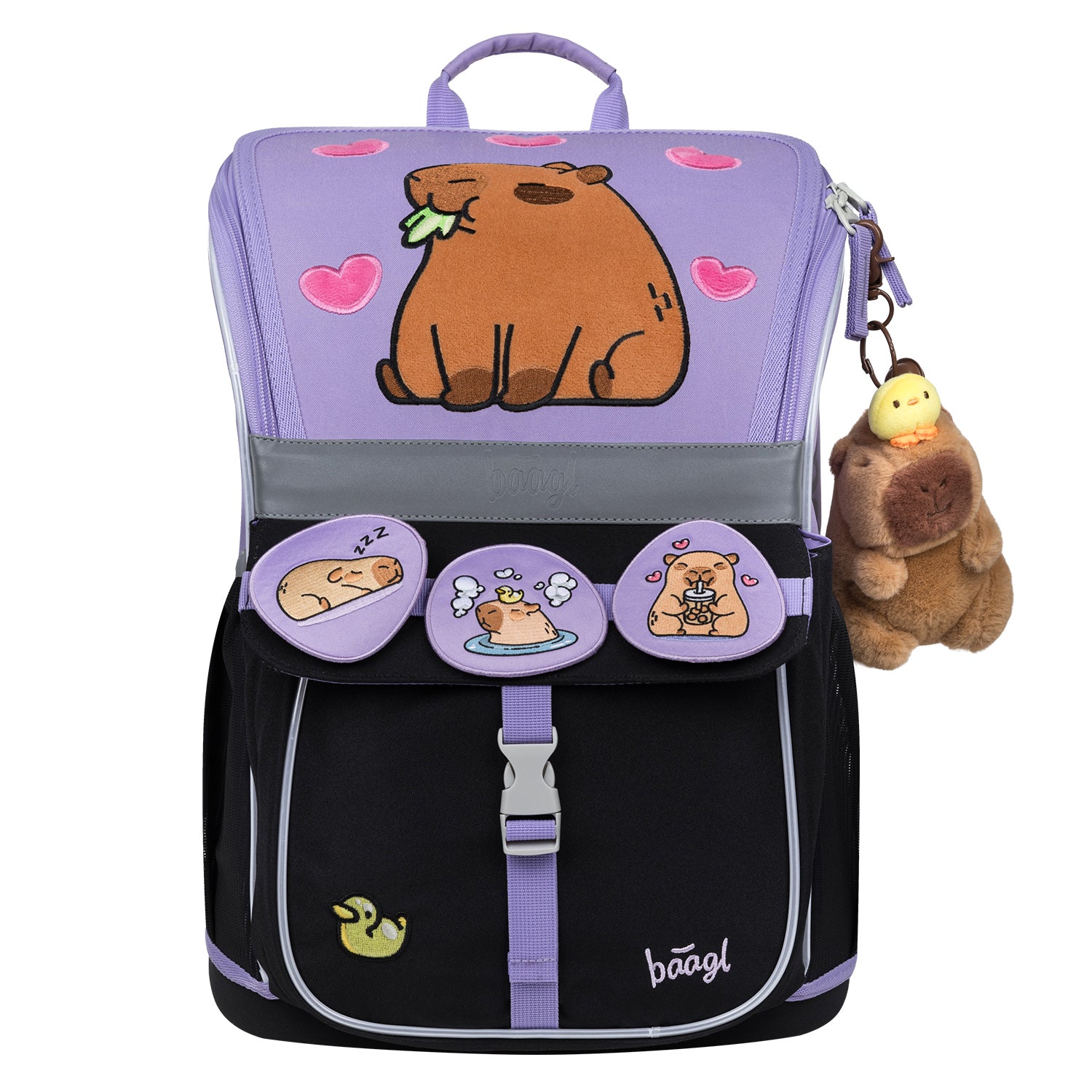 baagl-zippy-capybara-ii-ensemble-cartable-cp-18-l image 2